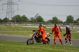 Castle Combe Superbikes Accident Clearing A8V0037